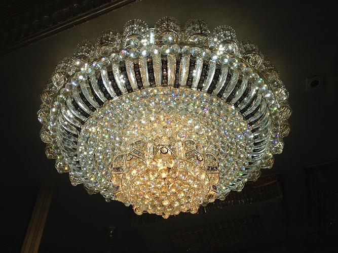供应欧普照明 客厅灯led吸顶灯现代简约圆形水晶风格灯饰灯.